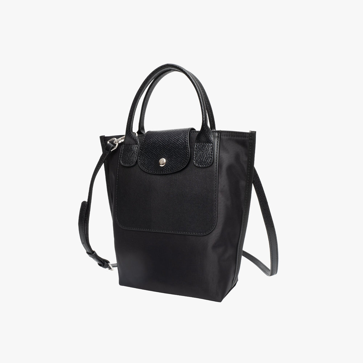 Colour Block Tote Bag with Detachable Shoulder Strap