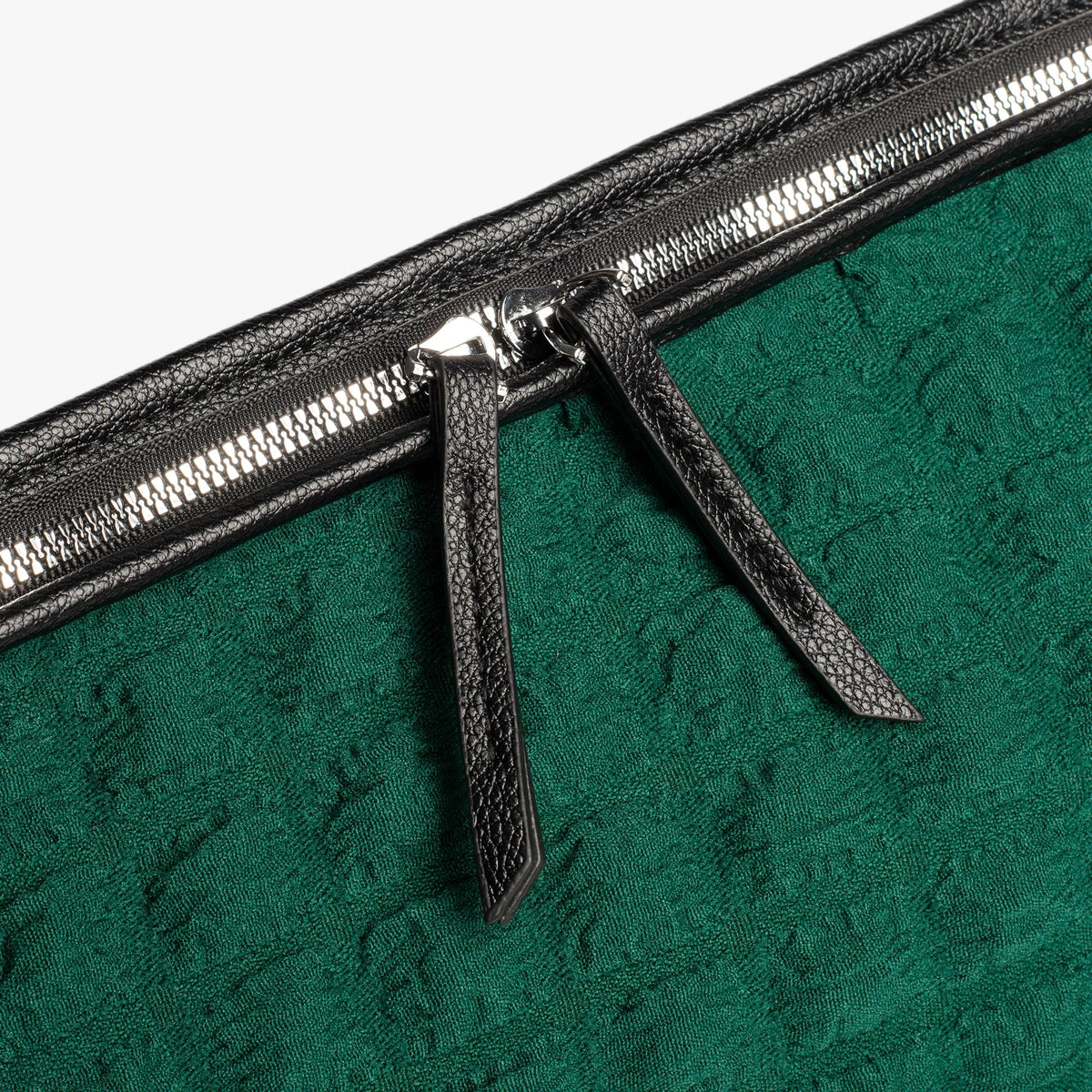 Slouchy Textured Shoulder Bag with Adjustable Strap
