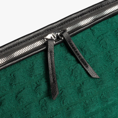 Slouchy Textured Shoulder Bag with Adjustable Strap